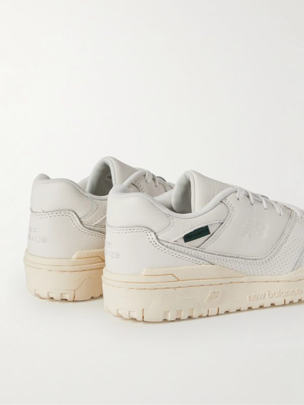 550 Perforated Leather Sneakers - BK 550 Perforated Leather Sneakers - BK