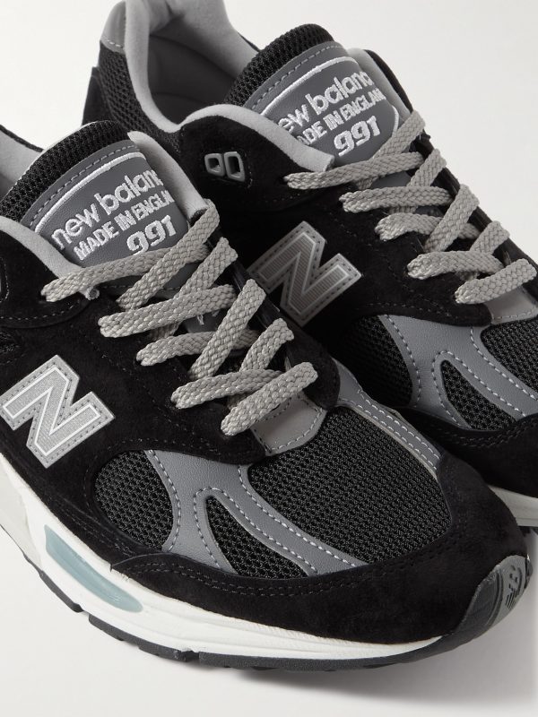 991v2 Suede and Mesh Sneakers - CU 991v2 Suede and Mesh Sneakers - CU