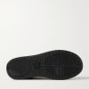 Logo-Debossed Suede and Leather-Trimmed Canvas Sneakers - E1