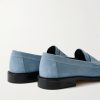 Yardee Suede Penny Loafers - BK Yardee Suede Penny Loafers - BK