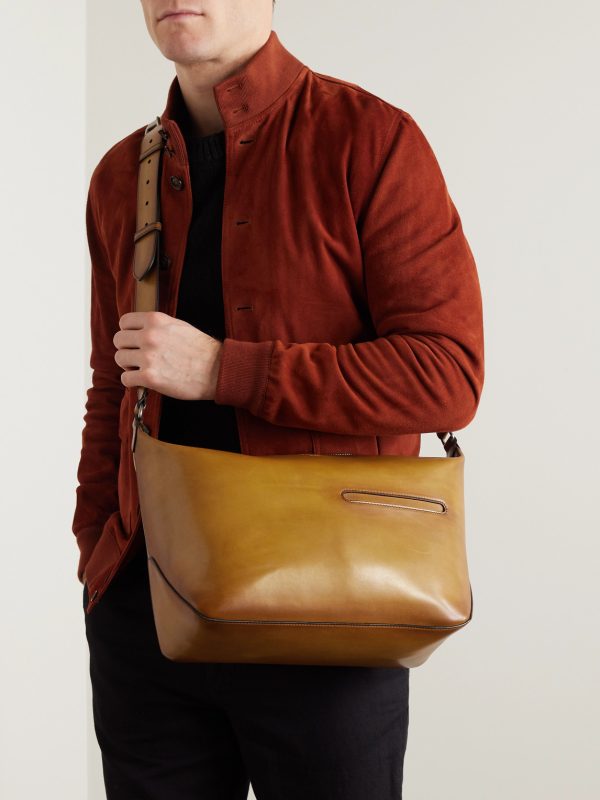 Toujours Venezia Leather Messenger Bag - OU Toujours Venezia Leather Messenger Bag - OU