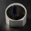 18-Karat White Gold, Lapis Lazuli and Diamond Ring - BK 18-Karat White Gold, Lapis Lazuli and Diamond Ring - BK