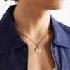 Pause 18-Karat Gold, Garnet and Diamond Pendant - FR Pause 18-Karat Gold, Garnet and Diamond Pendant - FR