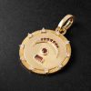 Pause 18-Karat Gold, Garnet and Diamond Pendant Pause 18-Karat Gold, Garnet and Diamond Pendant