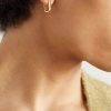 18-Karat Gold Citrine Single Earring - FR
