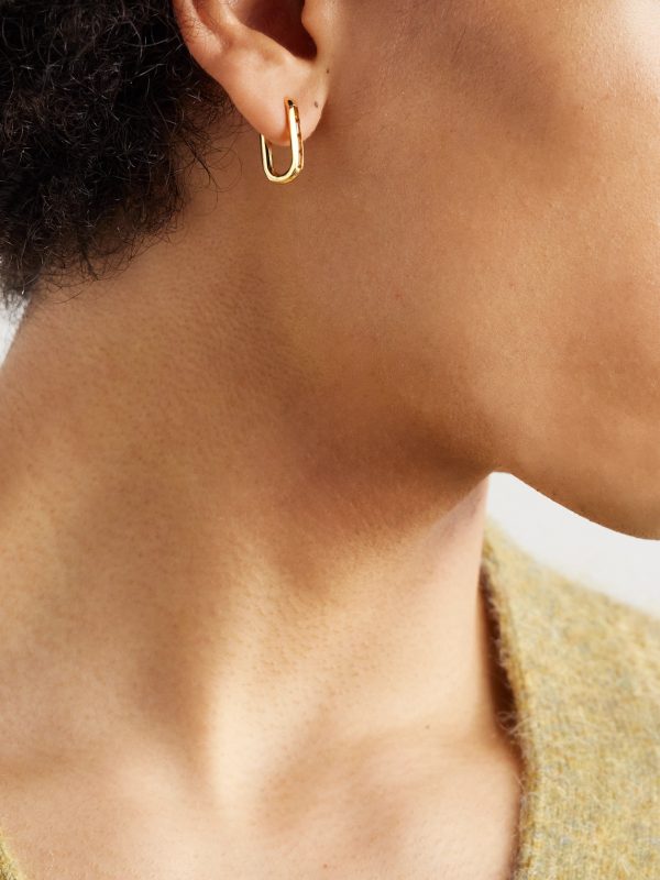18-Karat Gold Citrine Single Earring - FR