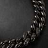 18-Karat Blackened Gold, Ceramic and Diamond Bracelet - CU