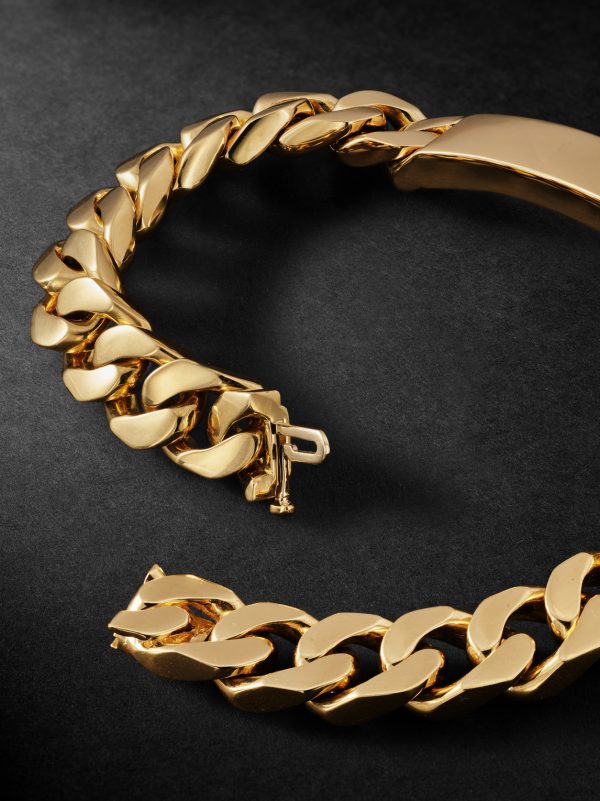 18-Karat Gold Chain Bracelet - BK 18-Karat Gold Chain Bracelet - BK