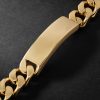 18-Karat Gold Chain Bracelet - CU 18-Karat Gold Chain Bracelet - CU