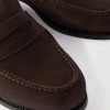 180 Moccasin Suede Penny Loafers - CU 180 Moccasin Suede Penny Loafers - CU