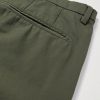 Straight-Leg Cotton-Blend Twill Trousers - CU