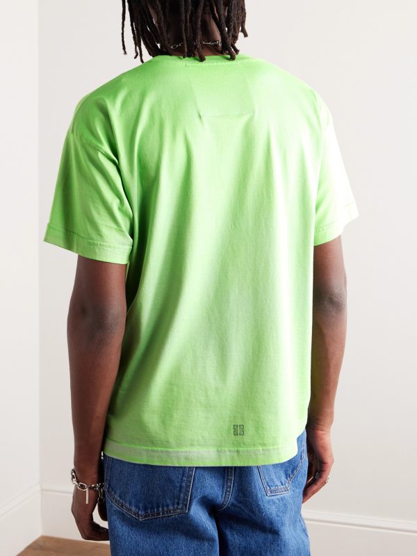 Logo-Print Cotton-Jersey T-Shirt - BK Logo-Print Cotton-Jersey T-Shirt - BK