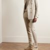 Kei Slim-Fit Double-Breasted Linen and Silk-Blend Suit Jacket - OU Kei Slim-Fit Double-Breasted Linen and Silk-Blend Suit Jacket - OU
