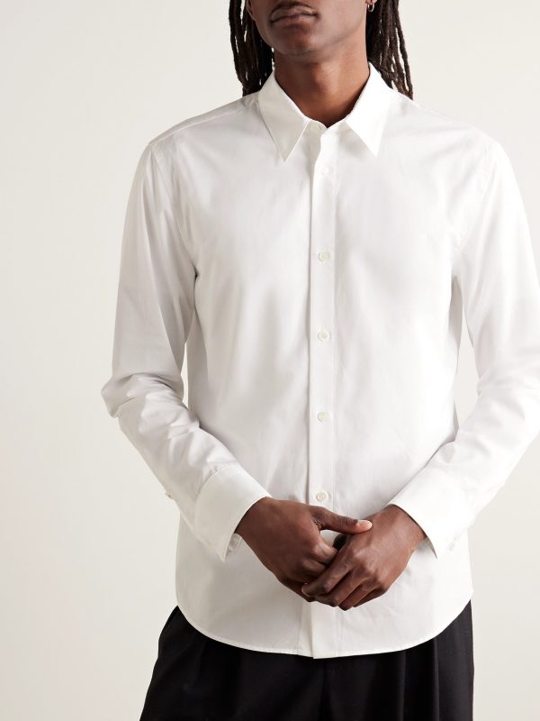 Quevedo Slim-Fit Cotton-Poplin Shirt - FR Quevedo Slim-Fit Cotton-Poplin Shirt - FR