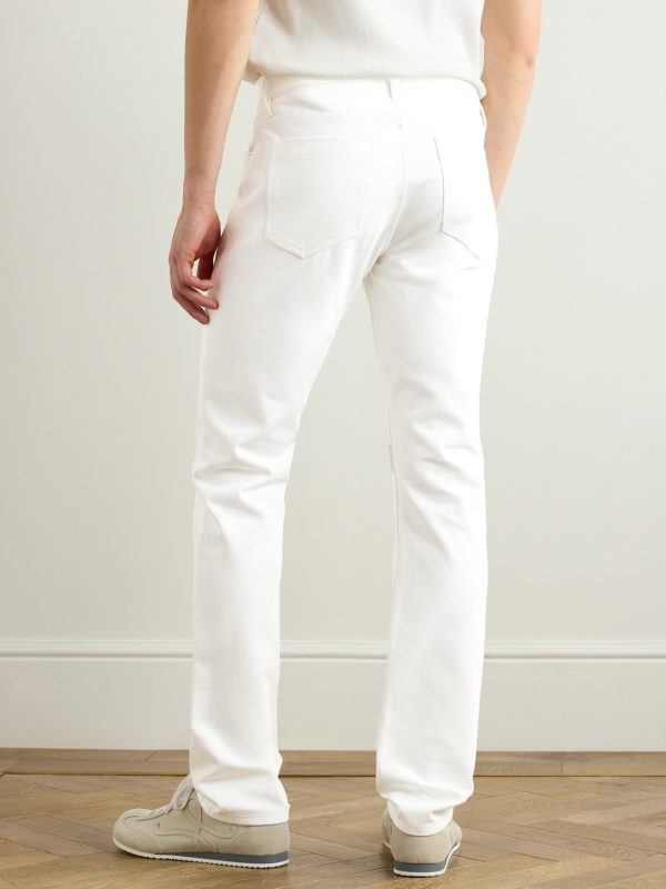 Anthony Slim-Fit Straight-Leg Organic Jeans - BK Anthony Slim-Fit Straight-Leg Organic Jeans - BK