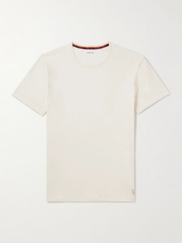 Logo-Appliquéd Cotton-Jersey Pyjama T-Shirt