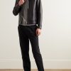 Tapered Pleated Linen, Cotton and Nylon-Blend Trousers - OU