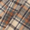 Fringed Checked Cashmere Scarf - CU Fringed Checked Cashmere Scarf - CU