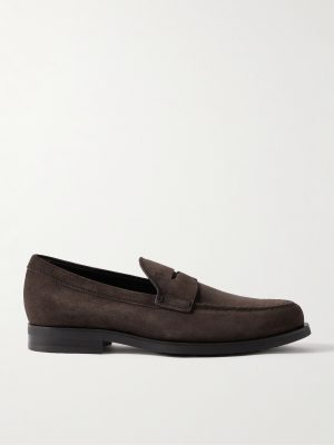 Suede Loafers