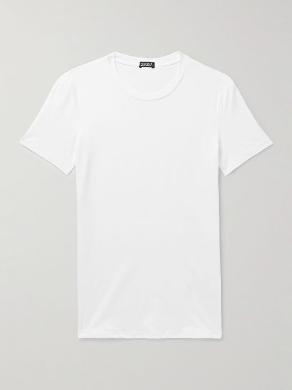 Stretch-Cotton Jersey T-Shirt