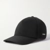 Logo-Appliquéd Cotton and Wool-Blend Twill Baseball Cap