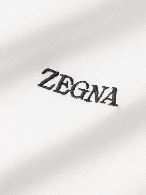 Slim-Fit Logo-Embroidered Cotton-Jersey T-Shirt - CU Slim-Fit Logo-Embroidered Cotton-Jersey T-Shirt - CU