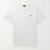 Slim-Fit Logo-Embroidered Cotton-Jersey T-Shirt Slim-Fit Logo-Embroidered Cotton-Jersey T-Shirt
