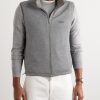 Reversible Shell and Cashmere, Cotton and Silk-Blend Gilet - E1