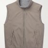 Reversible Shell and Cashmere, Cotton and Silk-Blend Gilet