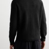 Ribbed Oasi Cashmere and Cotton-Blend Cardigan - BK Ribbed Oasi Cashmere and Cotton-Blend Cardigan - BK