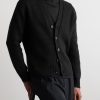 Ribbed Oasi Cashmere and Cotton-Blend Cardigan - FR Ribbed Oasi Cashmere and Cotton-Blend Cardigan - FR