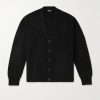Ribbed Oasi Cashmere and Cotton-Blend Cardigan Ribbed Oasi Cashmere and Cotton-Blend Cardigan
