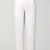 Slim-Fit Straight-Leg Cotton-Twill Trousers Slim-Fit Straight-Leg Cotton-Twill Trousers