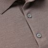Cashmere and Silk-Blend Polo Shirt - CU Cashmere and Silk-Blend Polo Shirt - CU