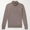 Cashmere and Silk-Blend Polo Shirt Cashmere and Silk-Blend Polo Shirt