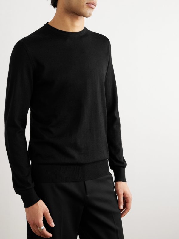 Cashmere and Silk-Blend Sweater - FR Cashmere and Silk-Blend Sweater - FR