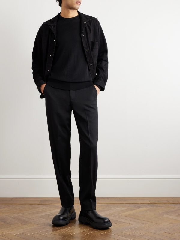 Cashmere and Silk-Blend Sweater - OU Cashmere and Silk-Blend Sweater - OU