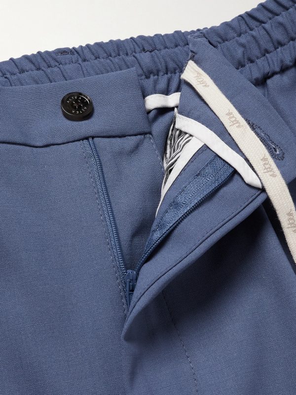 Wayne Tapered Wool-Blend Trousers - CU