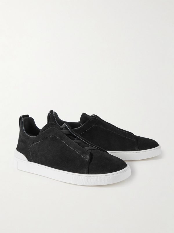 Triple Stitch™ Suede Slip-On Sneakers - FR Triple Stitch™ Suede Slip-On Sneakers - FR