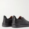 Triple Stitch™ Full-Grain Deerskin Slip-On Sneakers - BK Triple Stitch™ Full-Grain Deerskin Slip-On Sneakers - BK