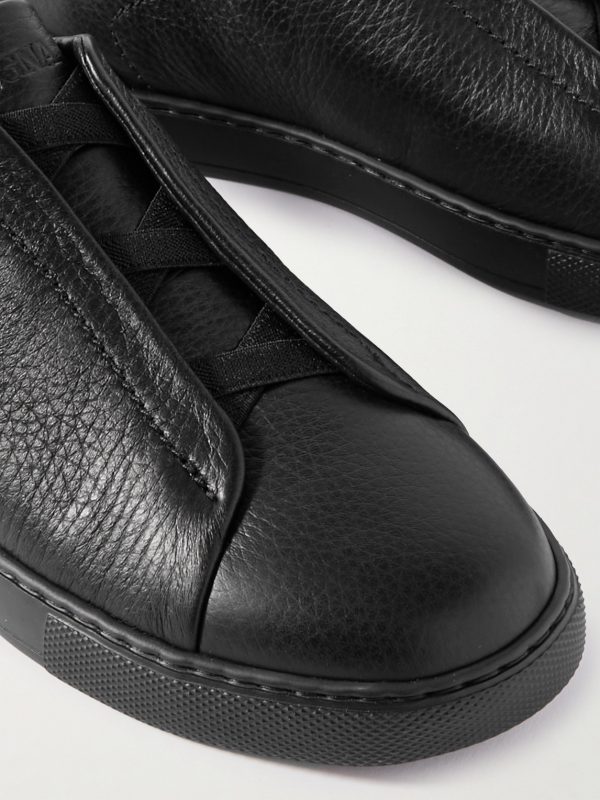 Triple Stitch™ Full-Grain Deerskin Slip-On Sneakers - CU Triple Stitch™ Full-Grain Deerskin Slip-On Sneakers - CU