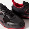Astroloubi Spiked Leather, Suede and Mesh Sneakers - CU Astroloubi Spiked Leather, Suede and Mesh Sneakers - CU