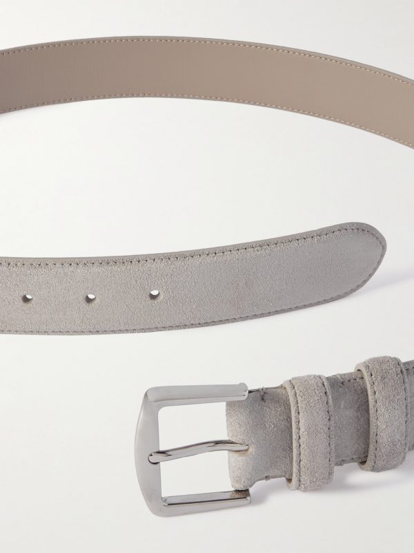 3.5cm Suede Belt - E1