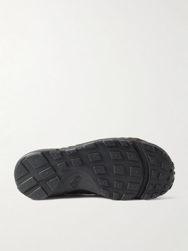 Air Footscape Woven Webbing and Suede Sneakers - E1 Air Footscape Woven Webbing and Suede Sneakers - E1