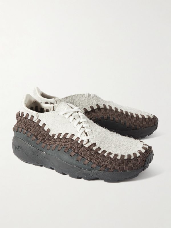 Air Footscape Woven Webbing and Suede Sneakers - FR Air Footscape Woven Webbing and Suede Sneakers - FR