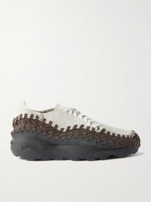 Air Footscape Woven Webbing and Suede Sneakers Air Footscape Woven Webbing and Suede Sneakers