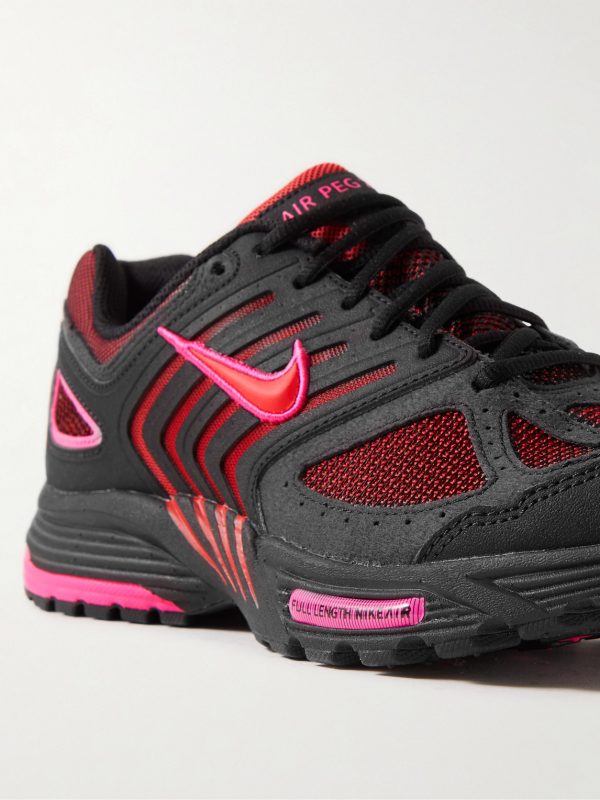 Air Pegasus 2K5 Leather and Suede-Trimmed Mesh Sneakers - CU Air Pegasus 2K5 Leather and Suede-Trimmed Mesh Sneakers - CU