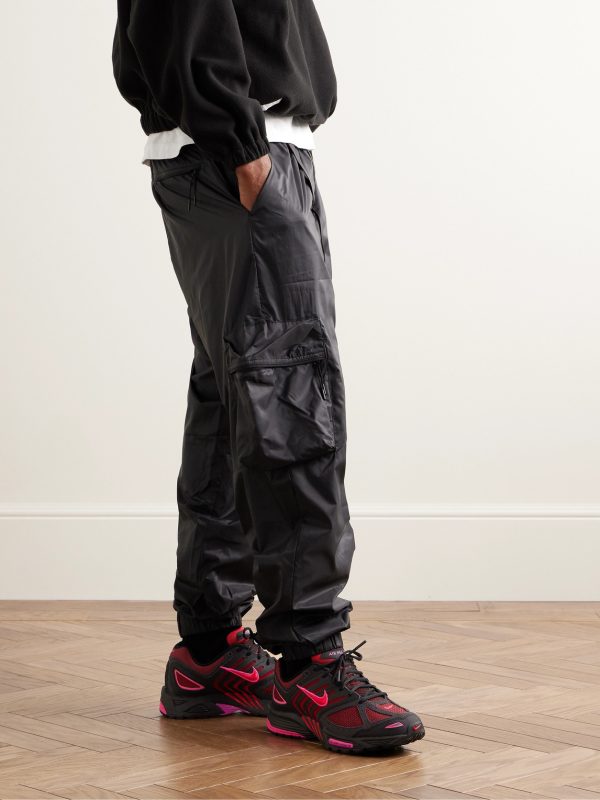 Air Pegasus 2K5 Leather and Suede-Trimmed Mesh Sneakers - OU Air Pegasus 2K5 Leather and Suede-Trimmed Mesh Sneakers - OU