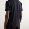 Rockstud Embellished Cotton-Piqué Polo Shirt - BK Rockstud Embellished Cotton-Piqué Polo Shirt - BK