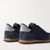Rockrunner Suede, Leather and Mesh Sneakers - BK Rockrunner Suede, Leather and Mesh Sneakers - BK